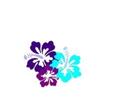 Hibiscus Bridal Stef Clip Art