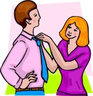 Tying A Mans Tie