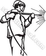 Pressure Washing Clip Art N34