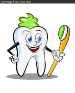 Cartoon Teeth Smile N4