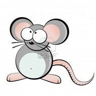 Cute Cartoon Mouse N10