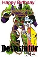 Happy Birthday, devastator, poster