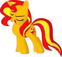 My Little Pony Sunset drawing