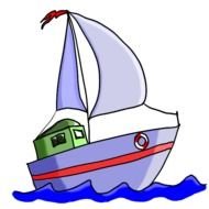 Cartoon Boat Drawing