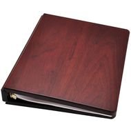 Wood Funeral Guest Books With Binder