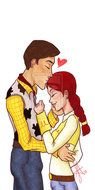 Toy Story Woody And Jessie
