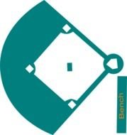 Baseball Field Clip Art N43