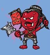 Dota 2 Axe Cartoon