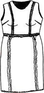 outline dress