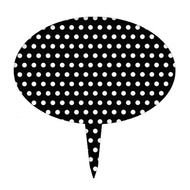 Clip Art Black And White Polka Dots