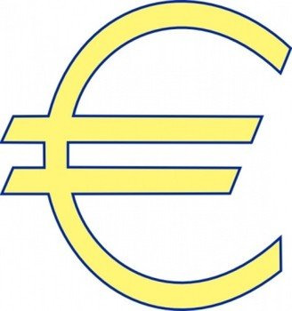 Euro Symbol Clip Art N4