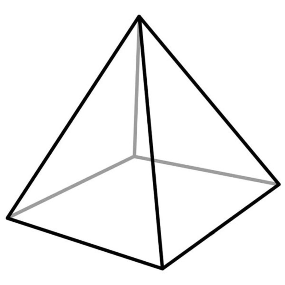Square Pyramid Shape