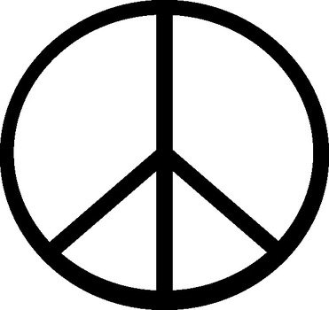 Peace Sign Clip Art N89