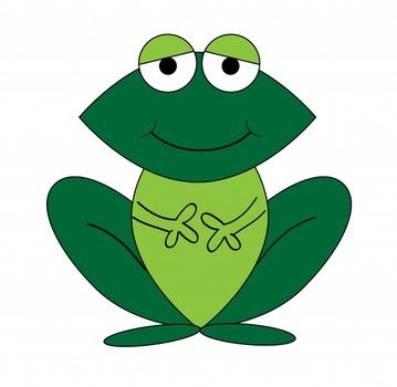 Cartoon Frog Clip Art N116