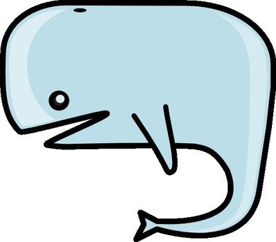 Cartoon Whale N13