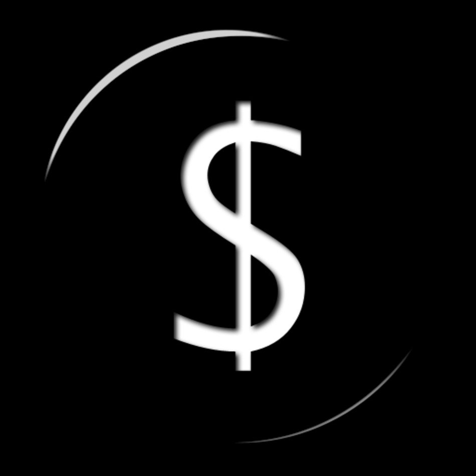 Dollar Sign Button Icon