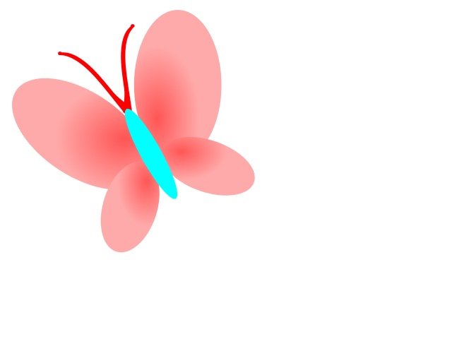 Pink Butterfly Clip Art N55