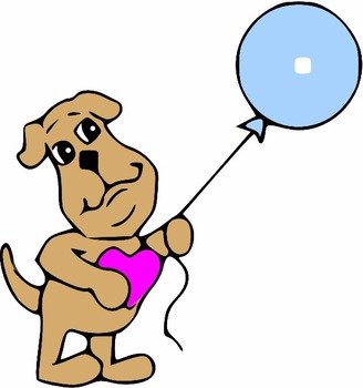 Blue Dog Clip Art N5