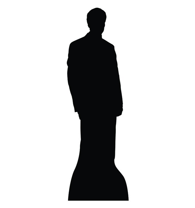 Black Silhouette ststue drawing
