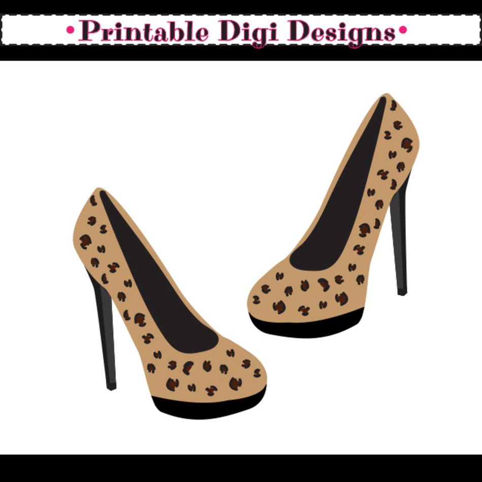 Leopard Print High Heels