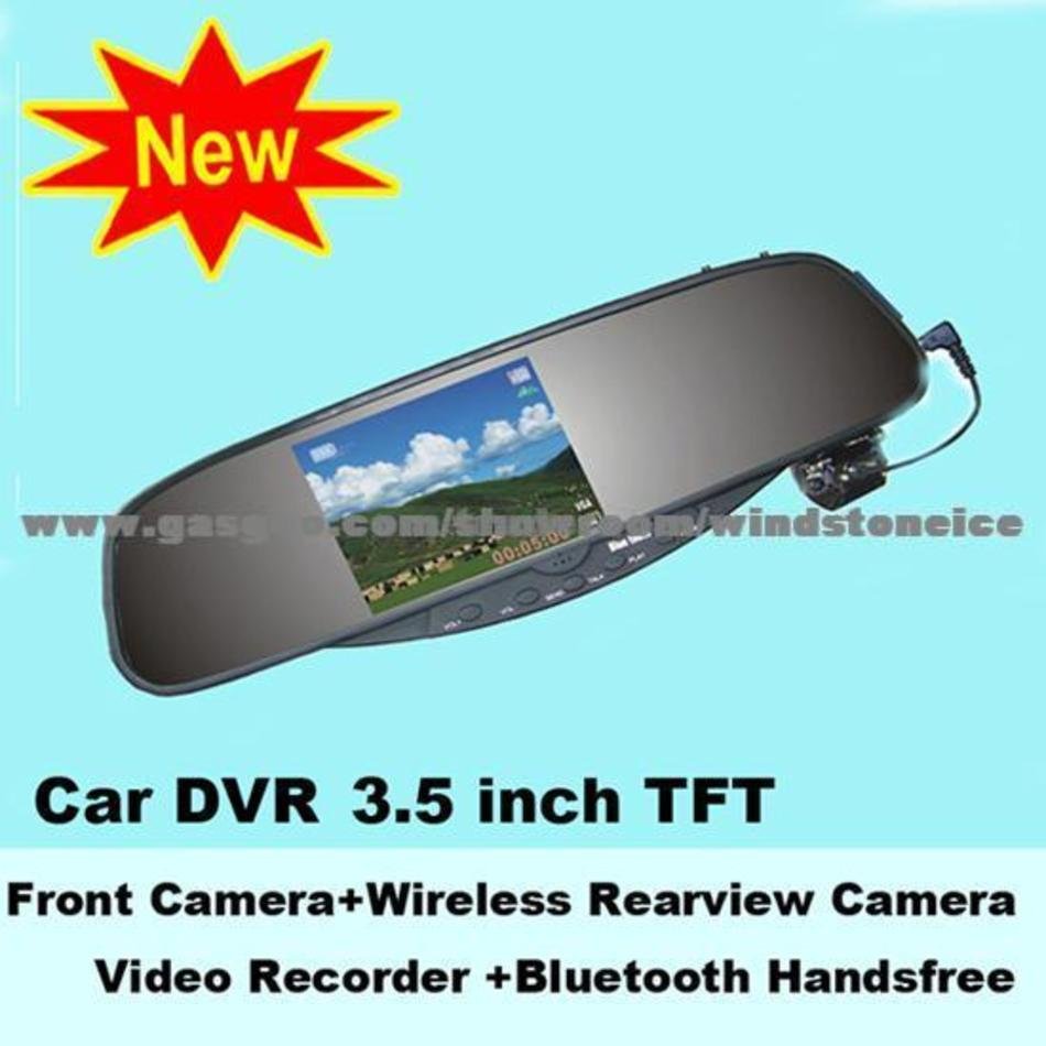 Auto Part Mobile Car Dvr Rear Camera Front Bluetooth Handsfree
