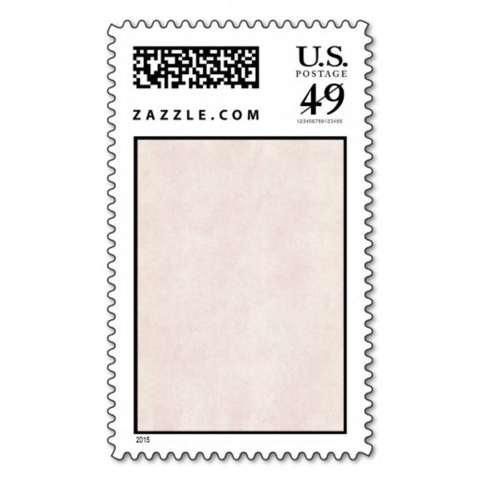 Blank Postage Stamp Template N3