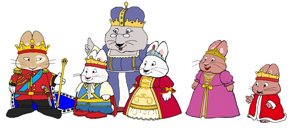 mouse family as cartoon characters