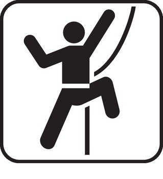 Rock Climbing Clip Art N52
