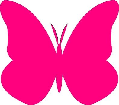 Pink Butterfly Clip Art Free N7