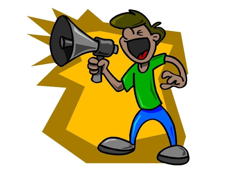 Cartoon Person Shouting N2