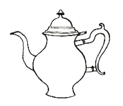 Tea Pot Outline
