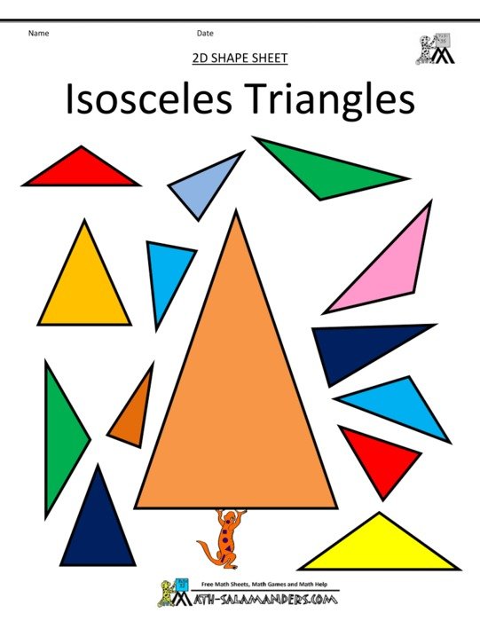 Math Clip Art Triangles