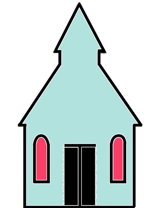 Church Building Clip Art N20
