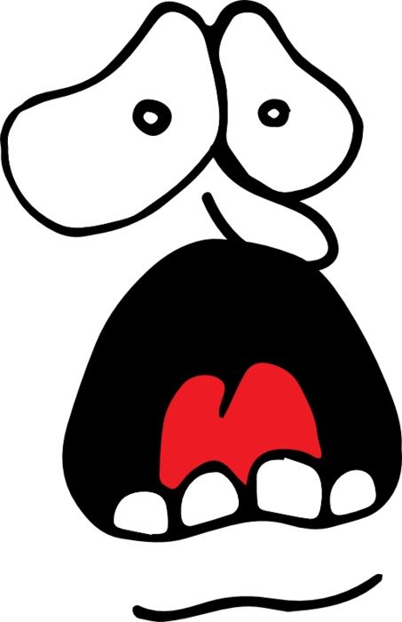Scream Clip Art N2