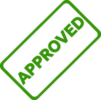 Approved Stamp Clip Art N22