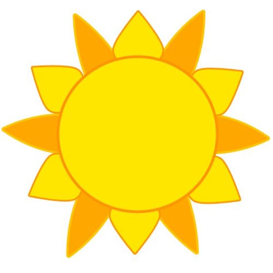 Small Sun Clip Art N2