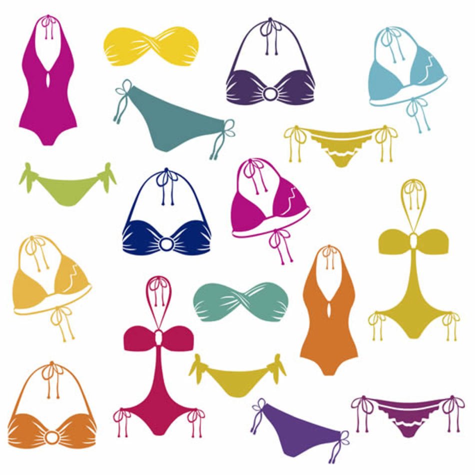 Bikini Top Clip Art N4 free image download