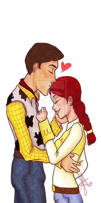 Toy Story Woody And Jessie