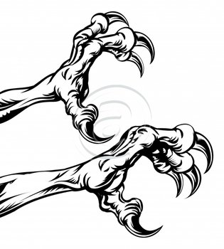 Eagle Claw Clip Art N4