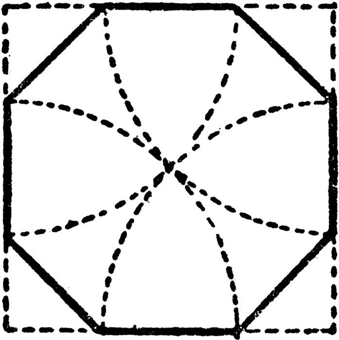 coloring page with octagon