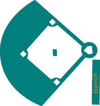 Baseball Field Clip Art N43