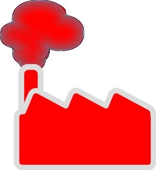 Industrial Factory Clip Art