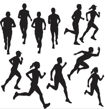 Runner Silhouette Vector N3