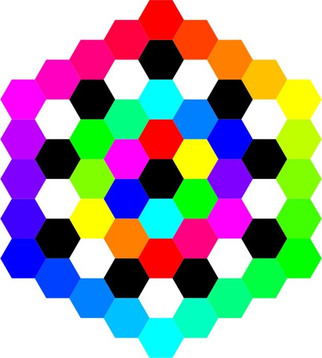 Swirly Hexagon Tessellation