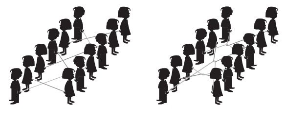 Boy Girl Silhouettes Clip Art