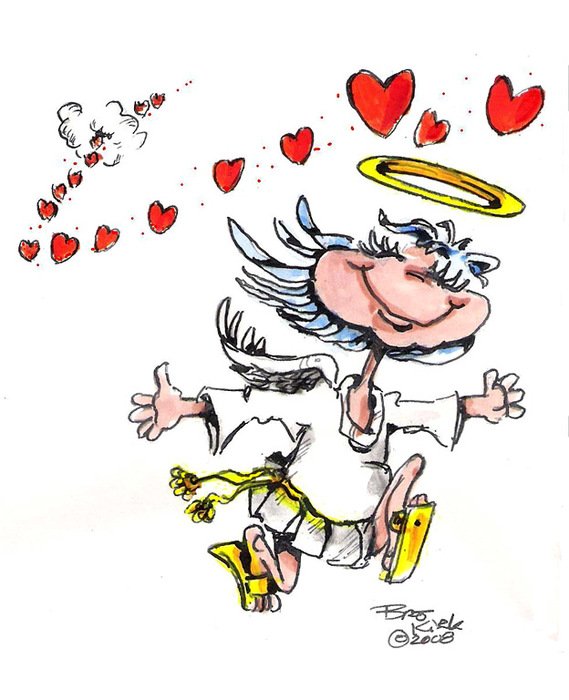 Angel Heart Clip Art Free N2