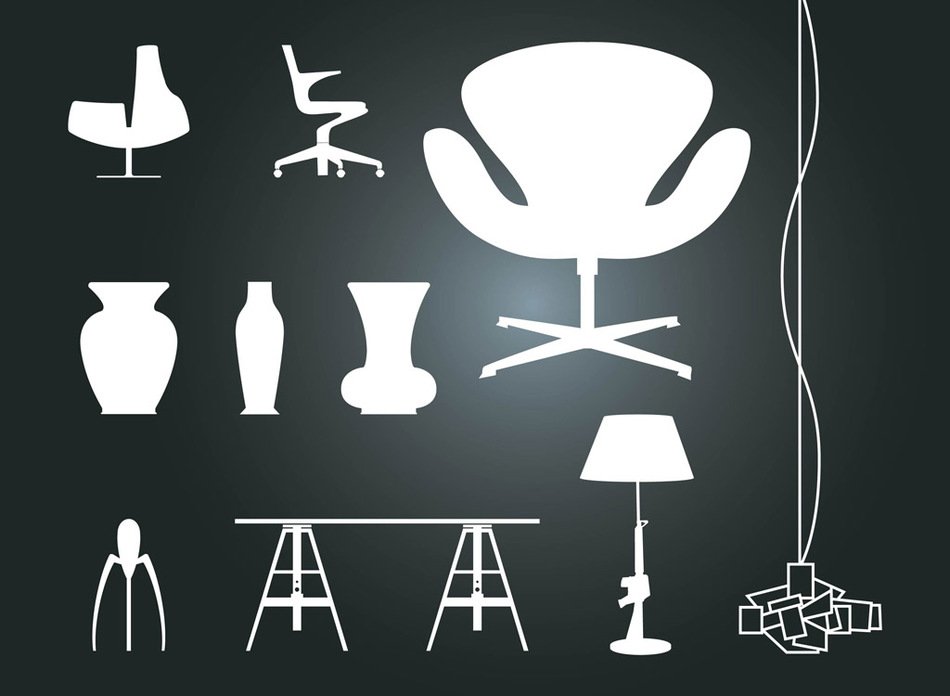 Clip art of Home Furnishing