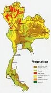 Thailand Geography as illustration