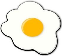 Fried Egg as a illustration