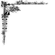 Swirl Corner Borders Clip Art N22